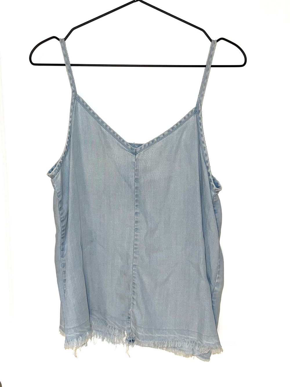 Chambray Tank Top